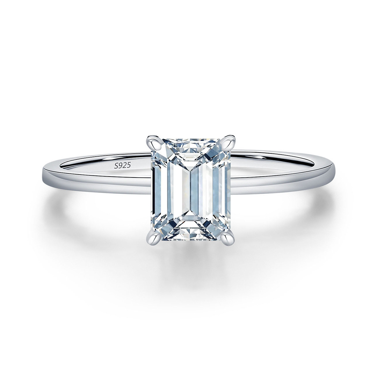 Moissanite Diamond Ring