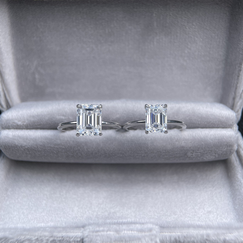 Moissanite Diamond Ring