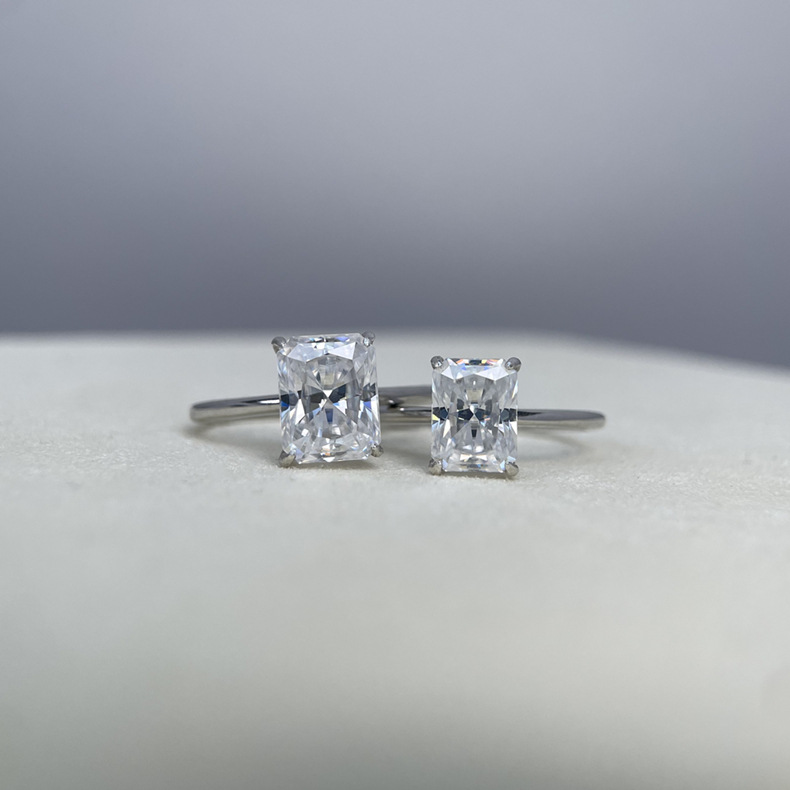 Moissanite Diamond Ring
