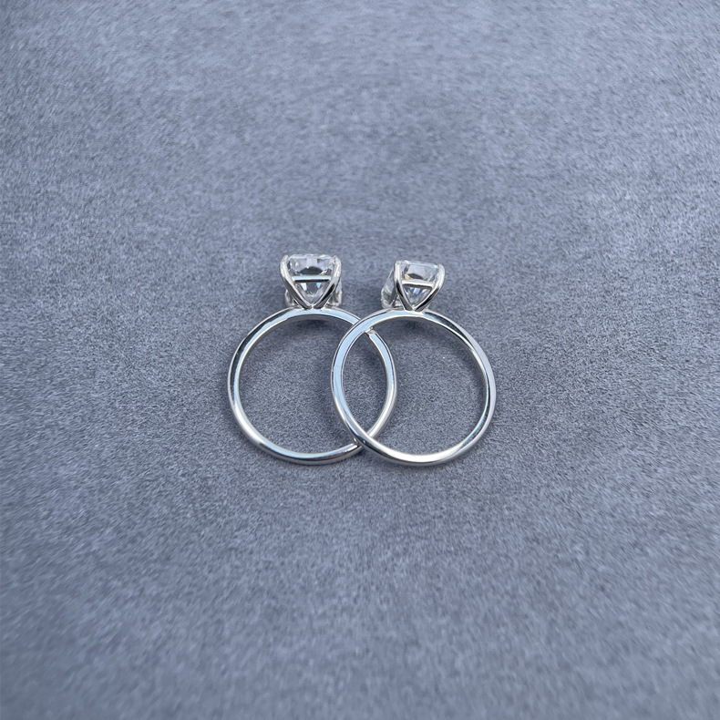 Moissanite Diamond Ring