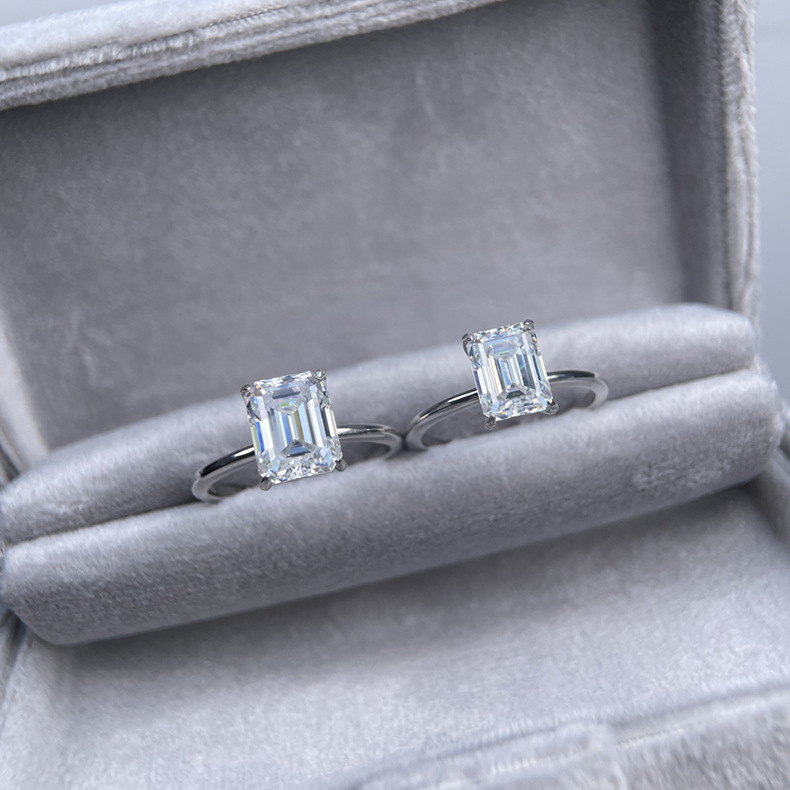 Moissanite Diamond Ring