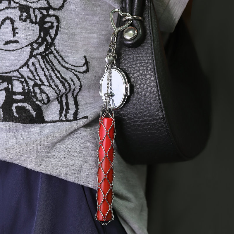 Stainless Steel Mesh Bag Charm