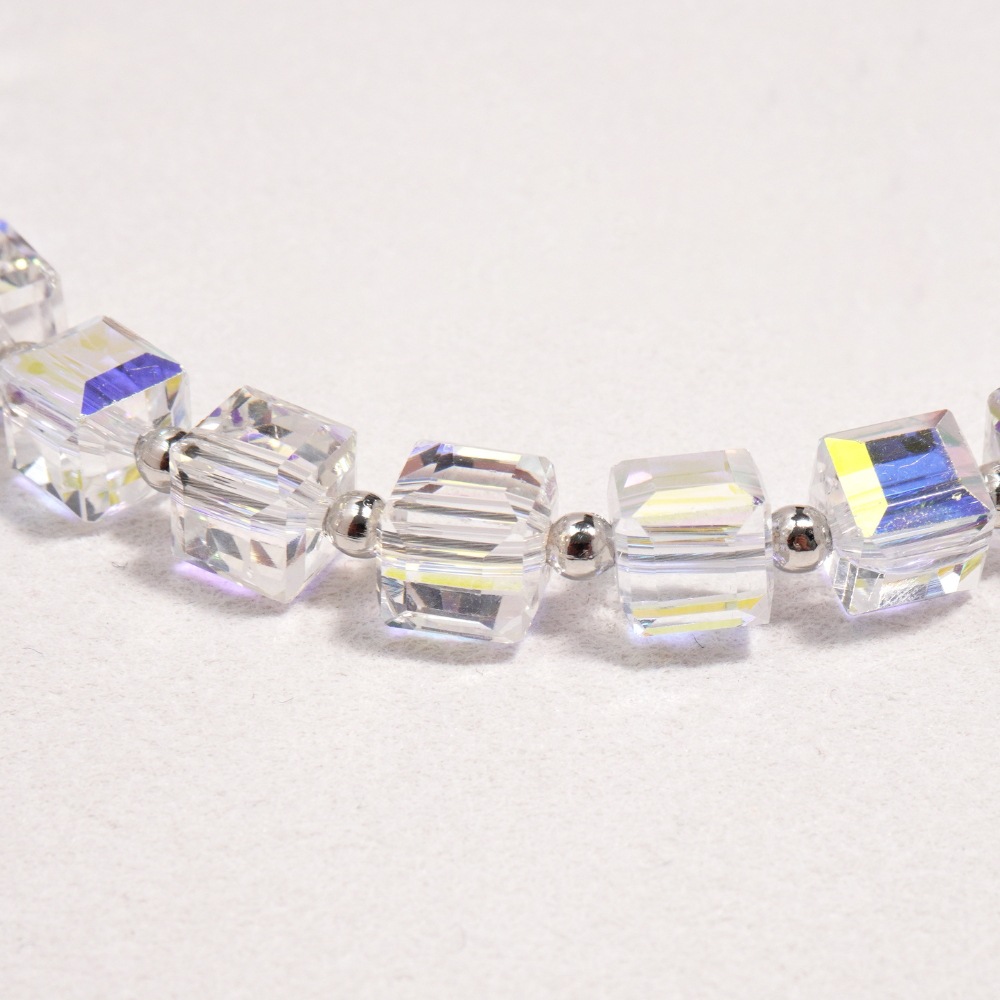 Cubic Crystal Phone Charm Lanyard