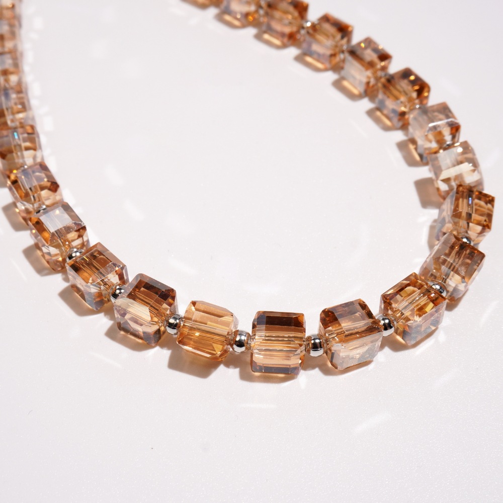Cubic Crystal Phone Charm Lanyard