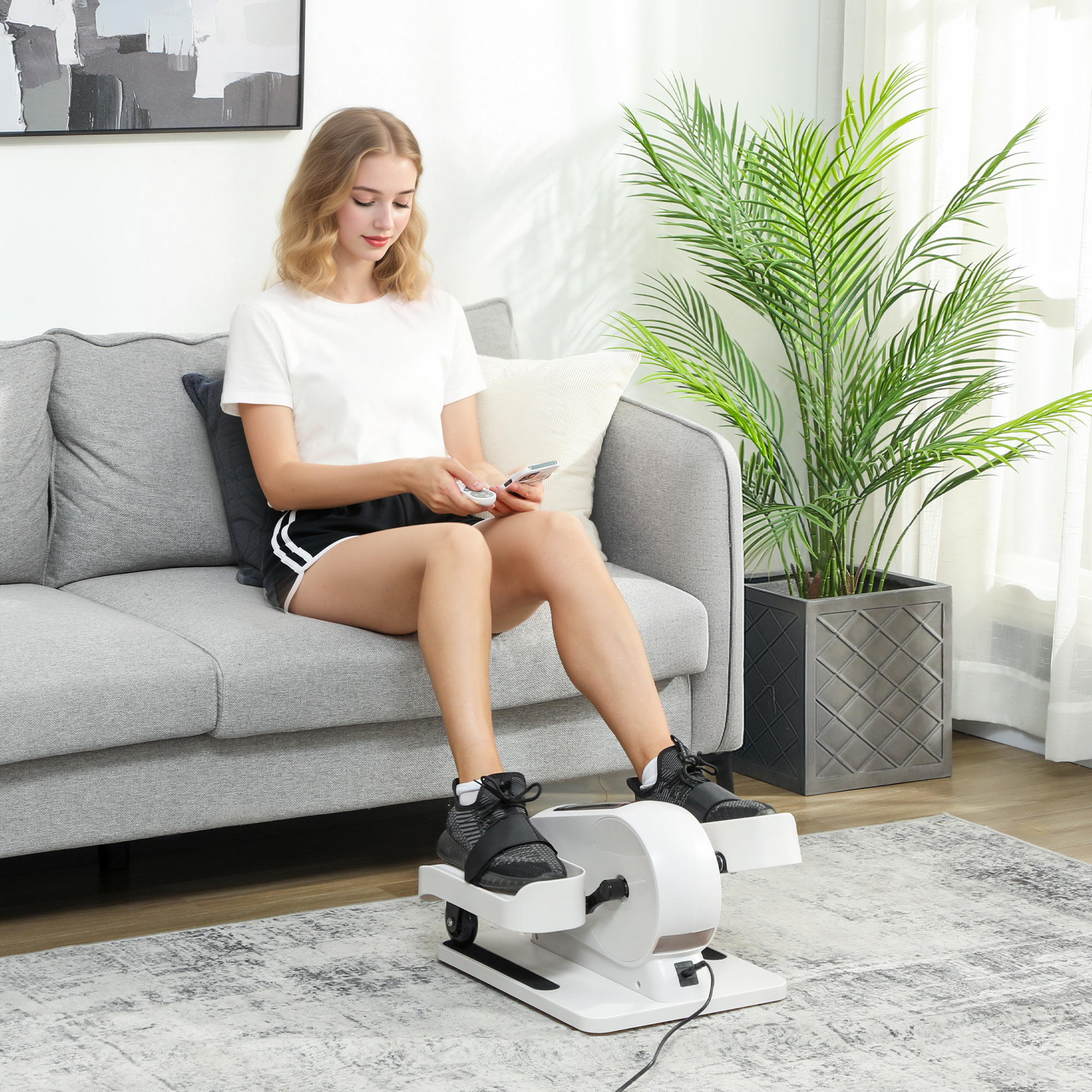 Mini Ellipsentrainer, Elektrischer Crosstrainer