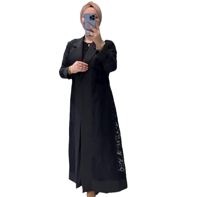 Hollowed-Out Trench Coat