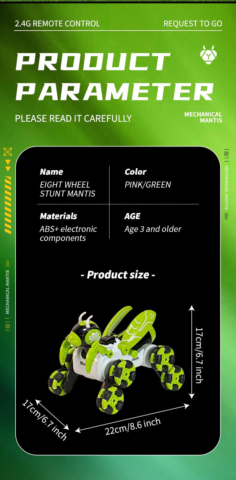 Remote Control Mechanical Mantis