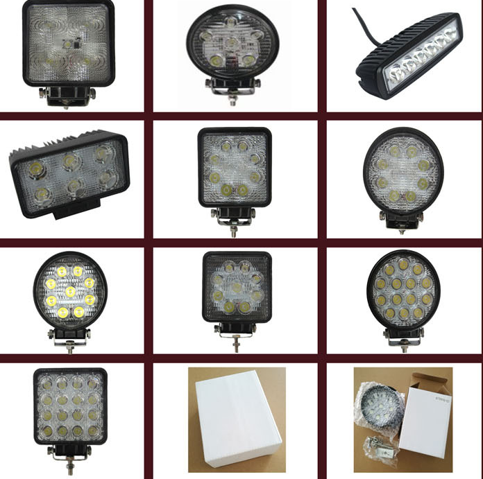 LED Work Light, 18W, Off-road Light