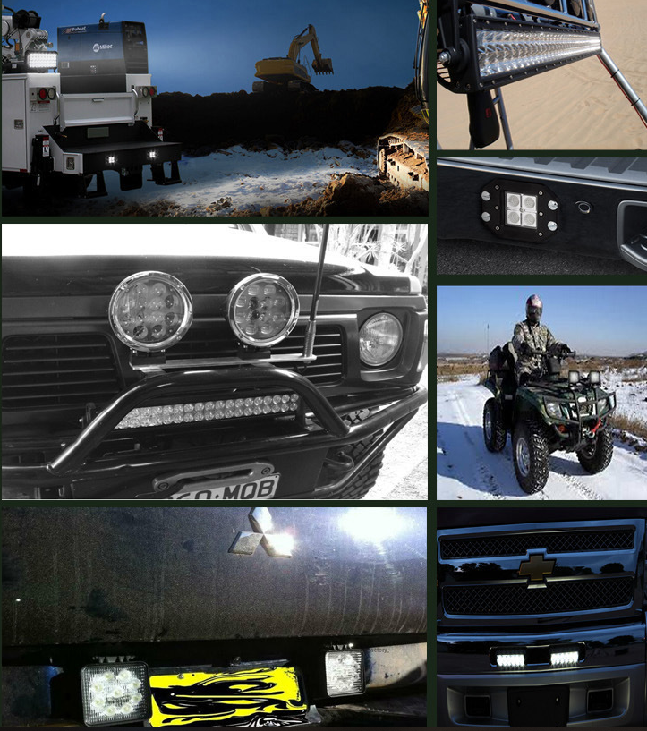 LED Work Light, 18W, Off-road Light