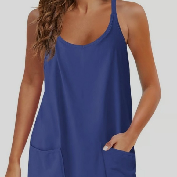 Narrow Straps Jumpsuit