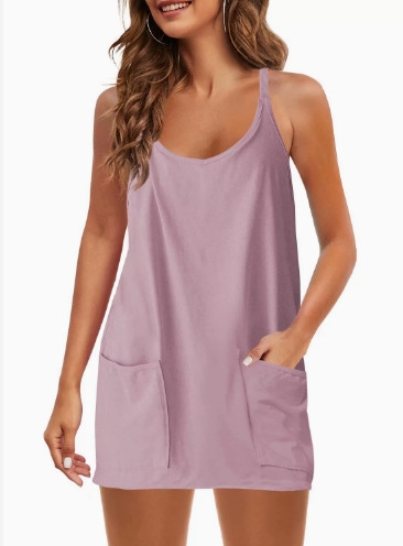 Narrow Straps Jumpsuit