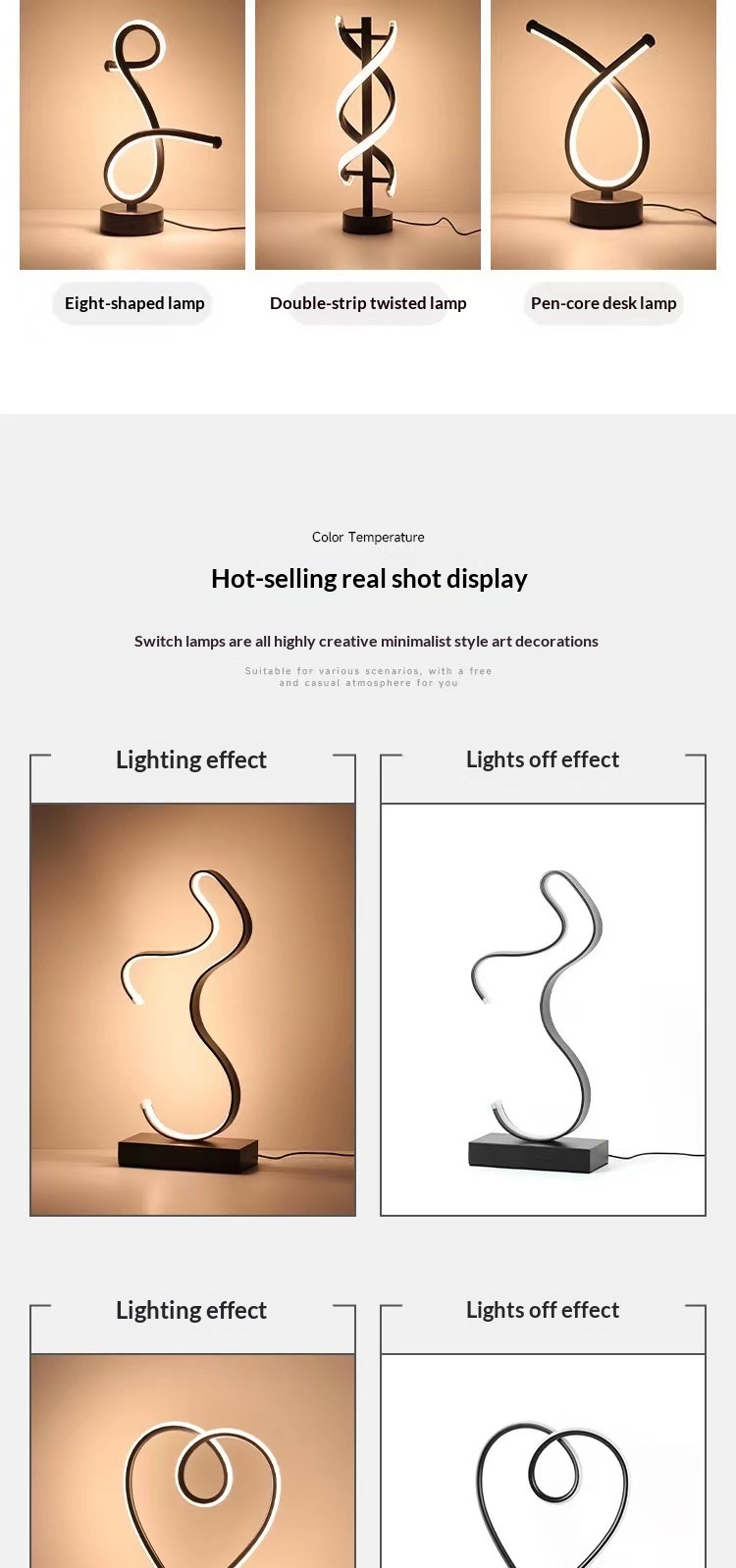 Adjustable LED Desk Lamp