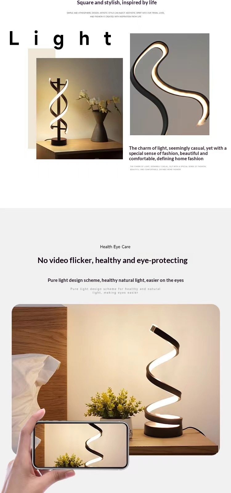 Adjustable LED Desk Lamp