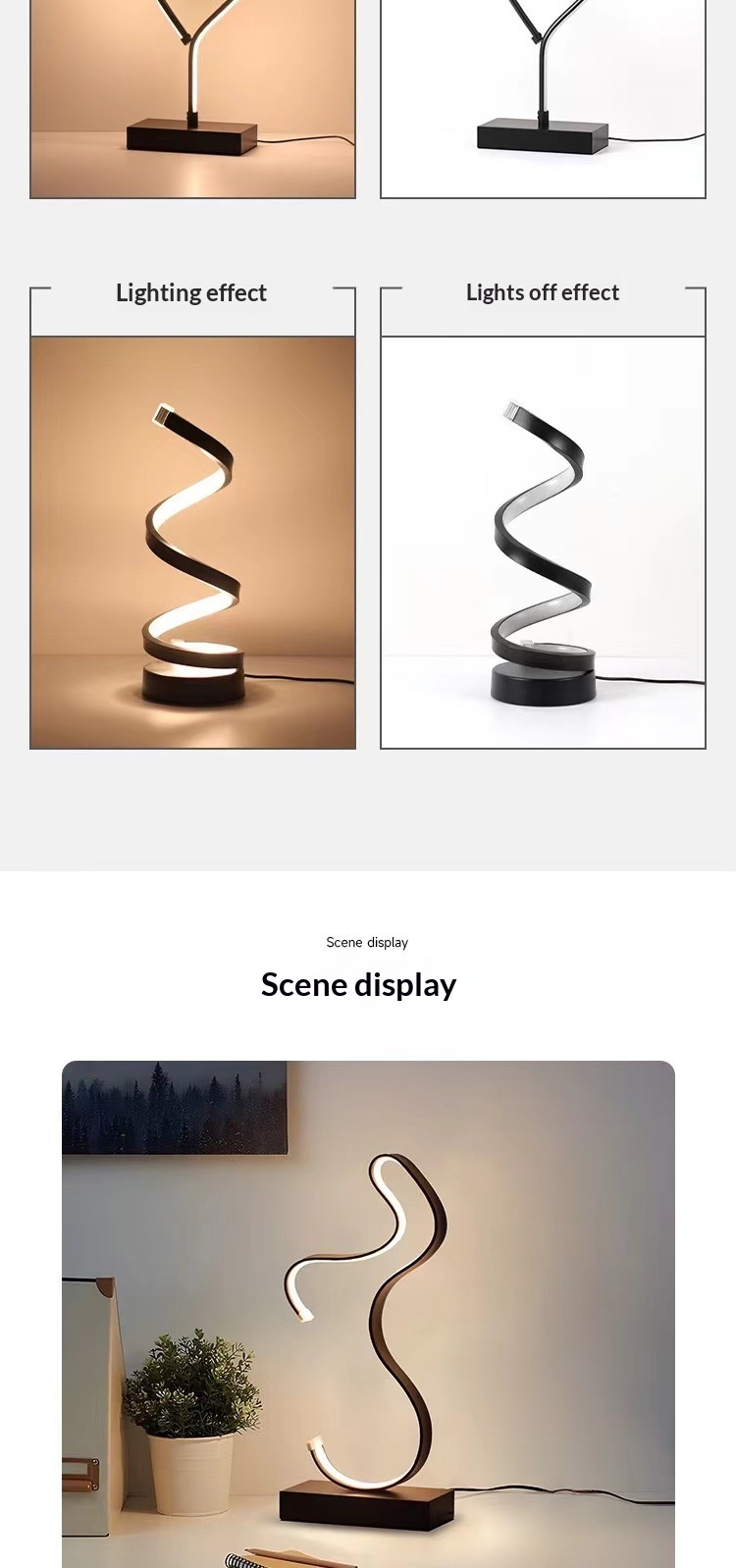 Adjustable LED Desk Lamp
