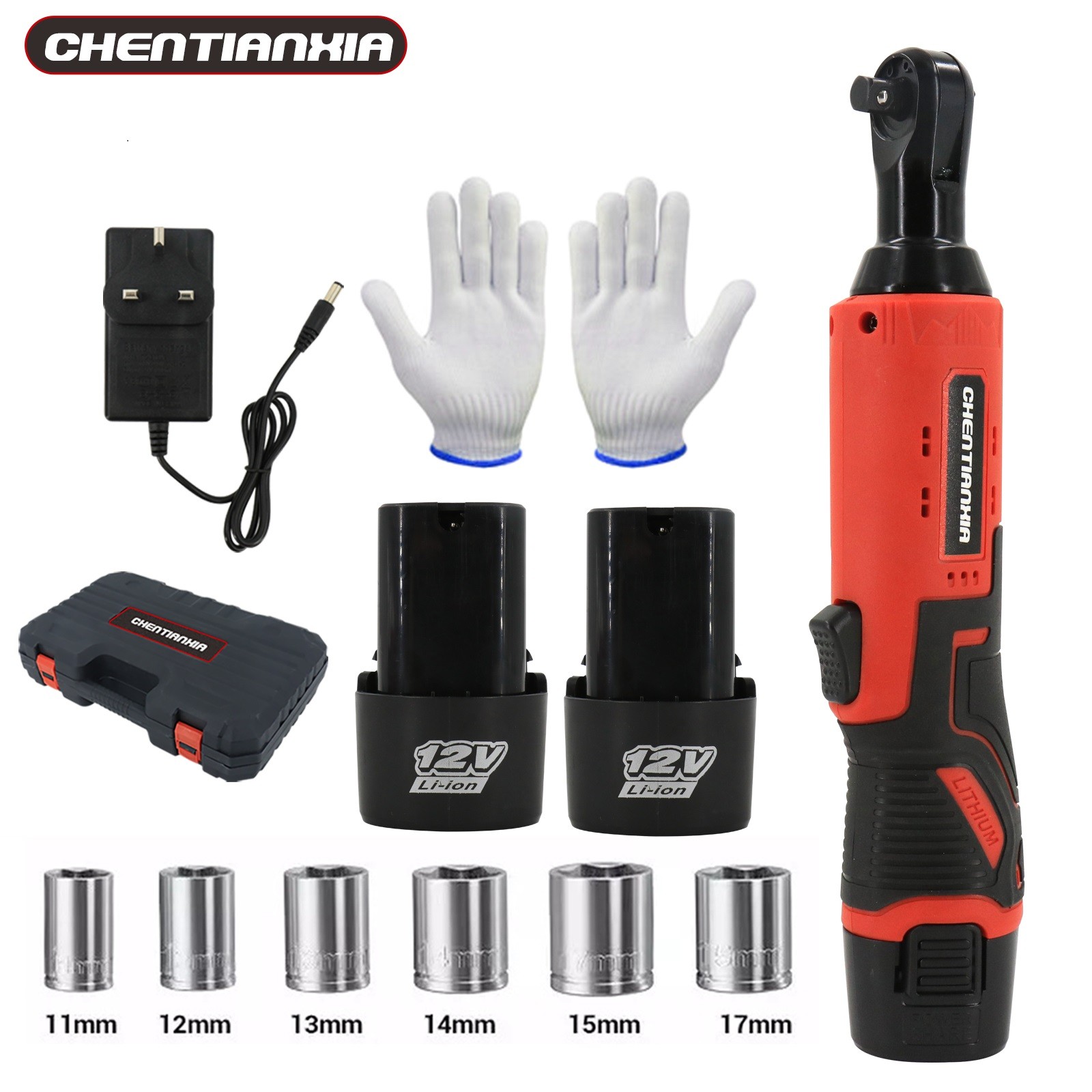 Cordless Electric Power Ratchet Wrench