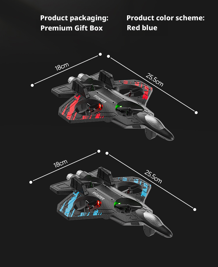 Foam Aircraft Dual Power