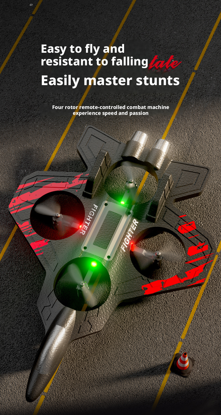 Foam Aircraft Dual Power