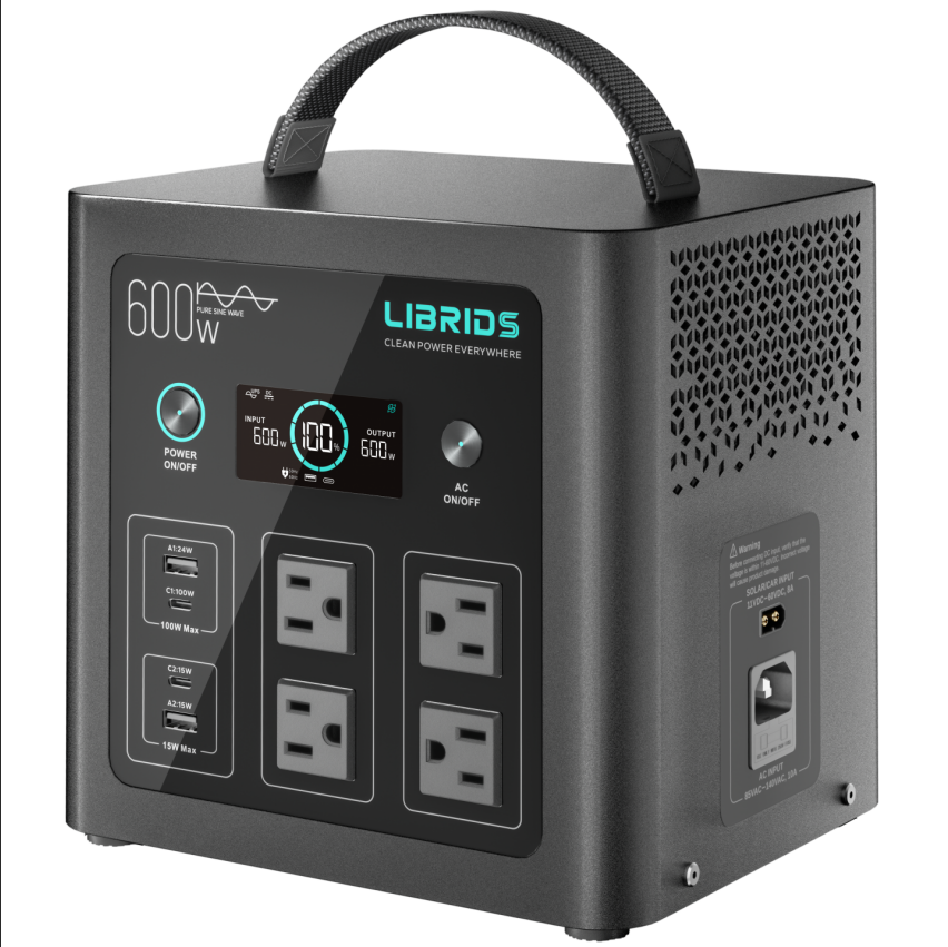 Portable Power Station With LiFePO4 Battery