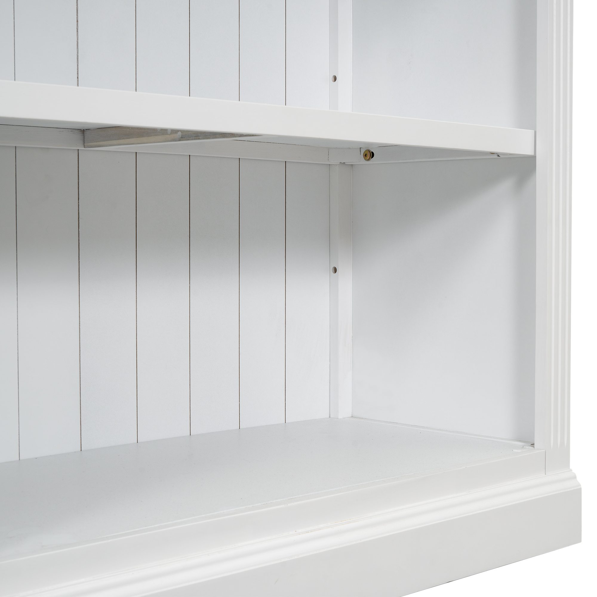 Bookcase 5-Tier Wood White