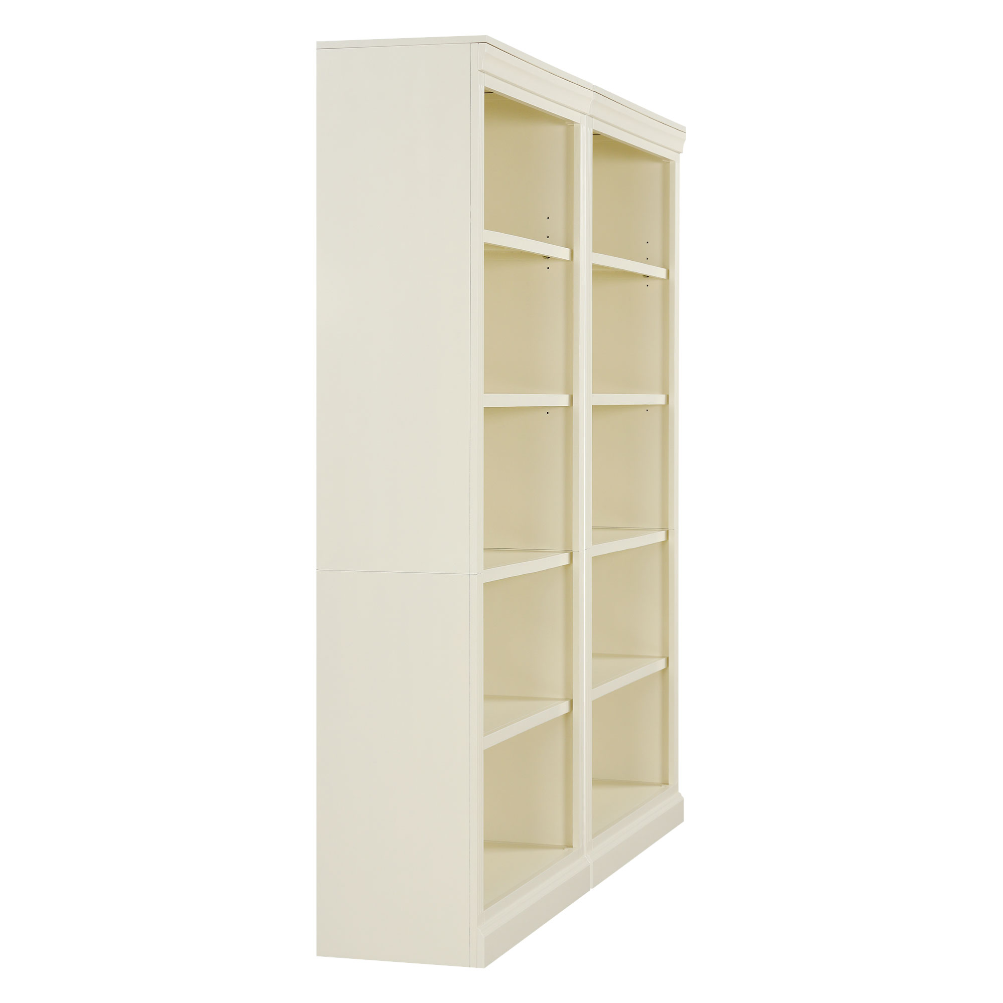 Wood Bookcase Suite 5-Tier Adjustable
