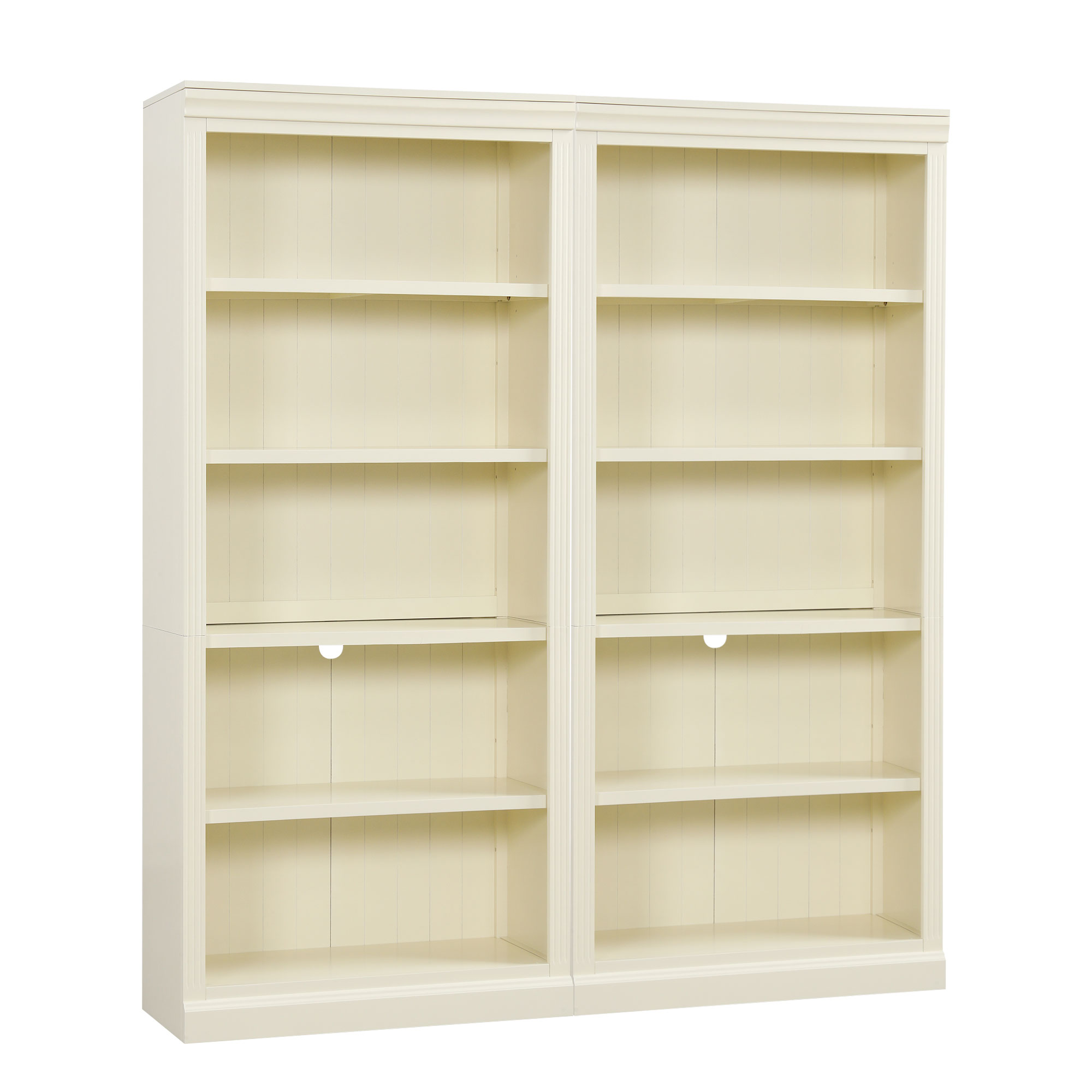 Wood Bookcase Suite 5-Tier Adjustable