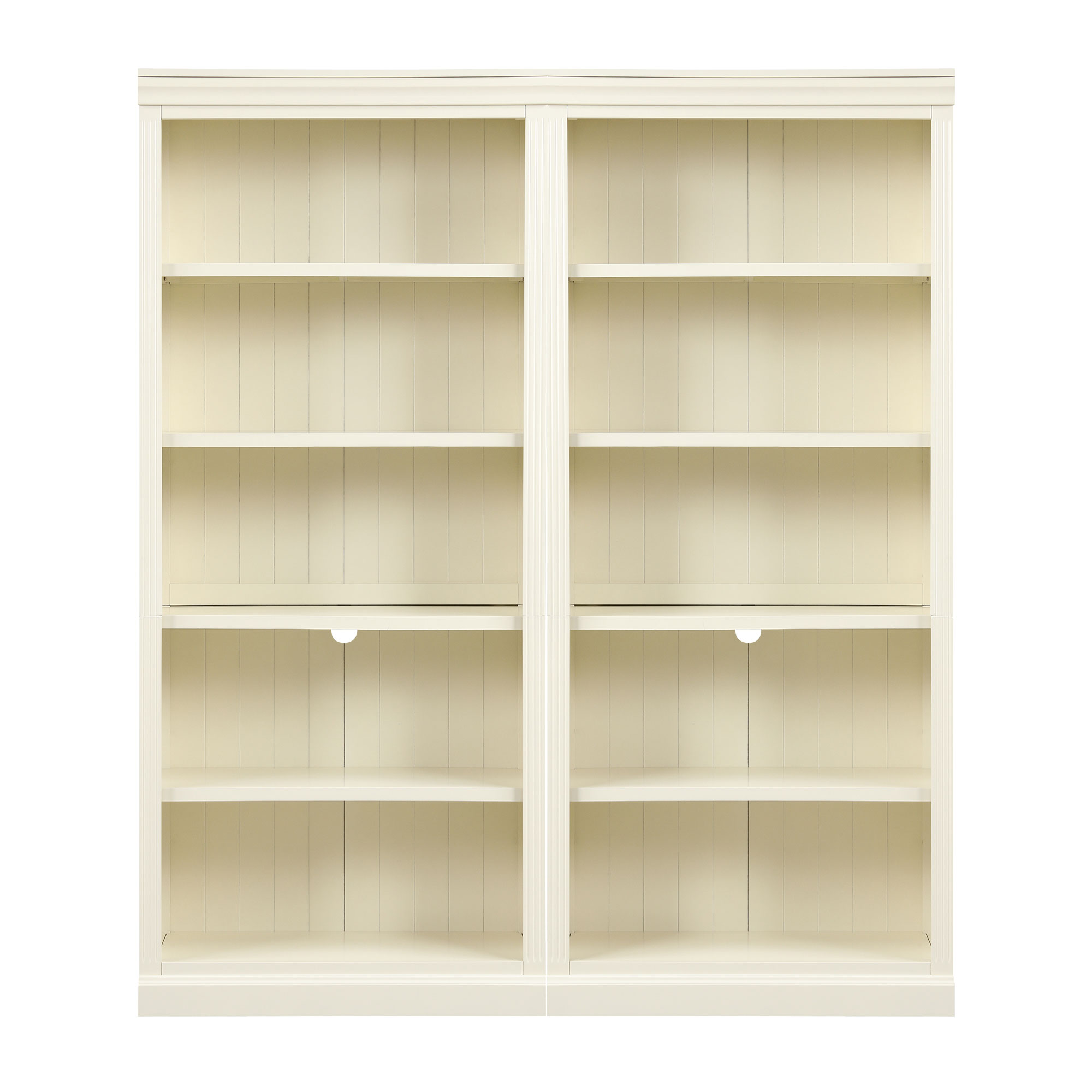 Wood Bookcase Suite 5-Tier Adjustable