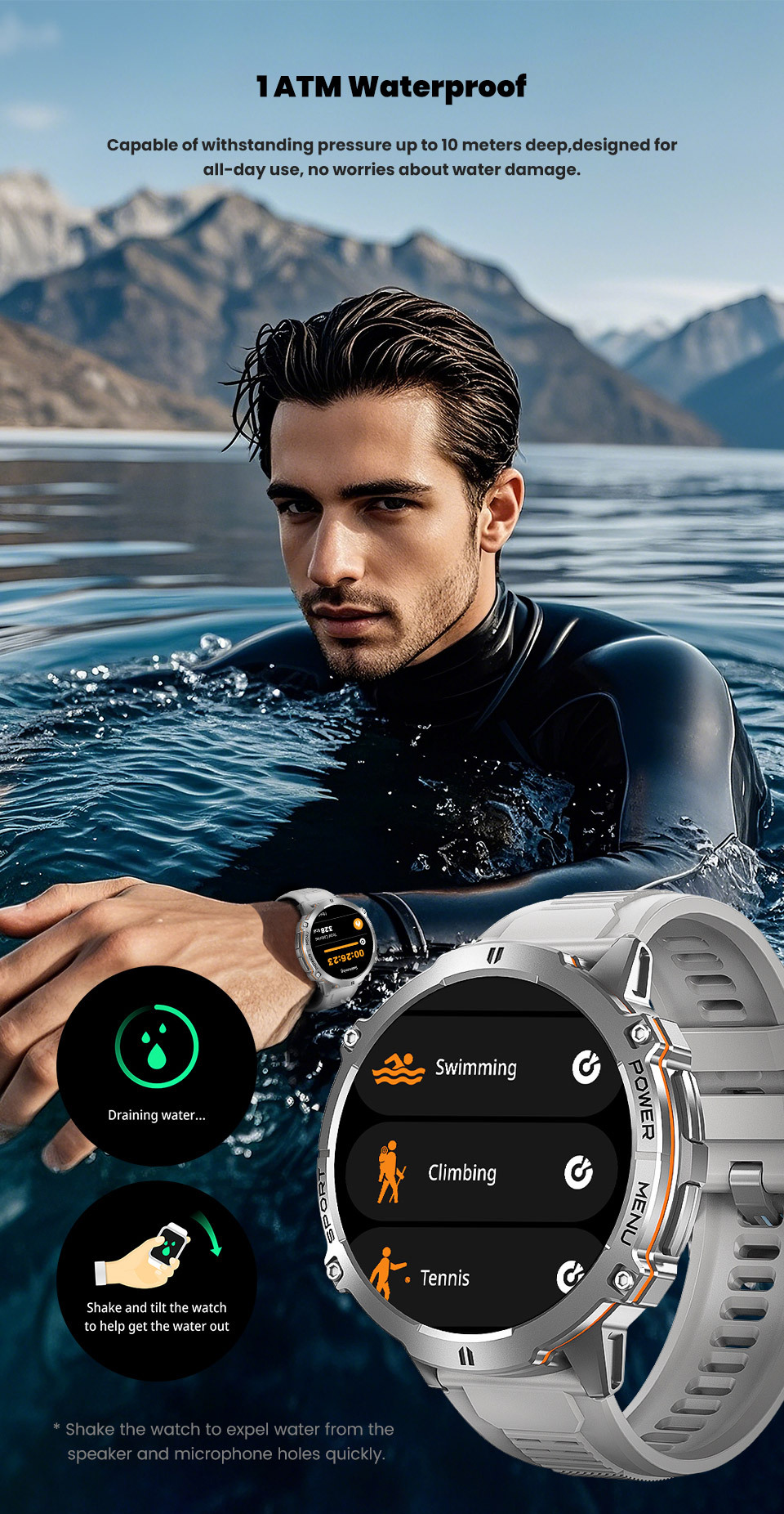 X3 High-Definition Bluetooth Smartwatch