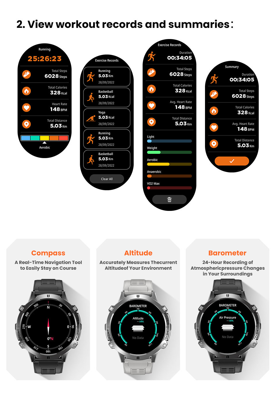 X3 High-Definition Bluetooth Smartwatch