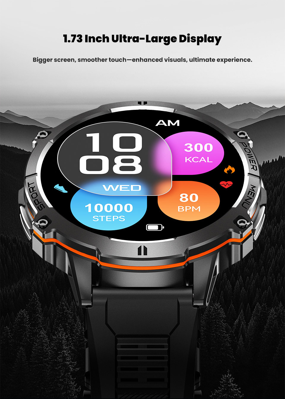 X3 High-Definition Bluetooth Smartwatch