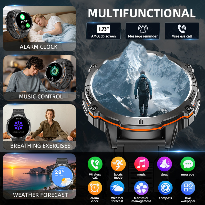 X3 High-Definition Bluetooth Smartwatch
