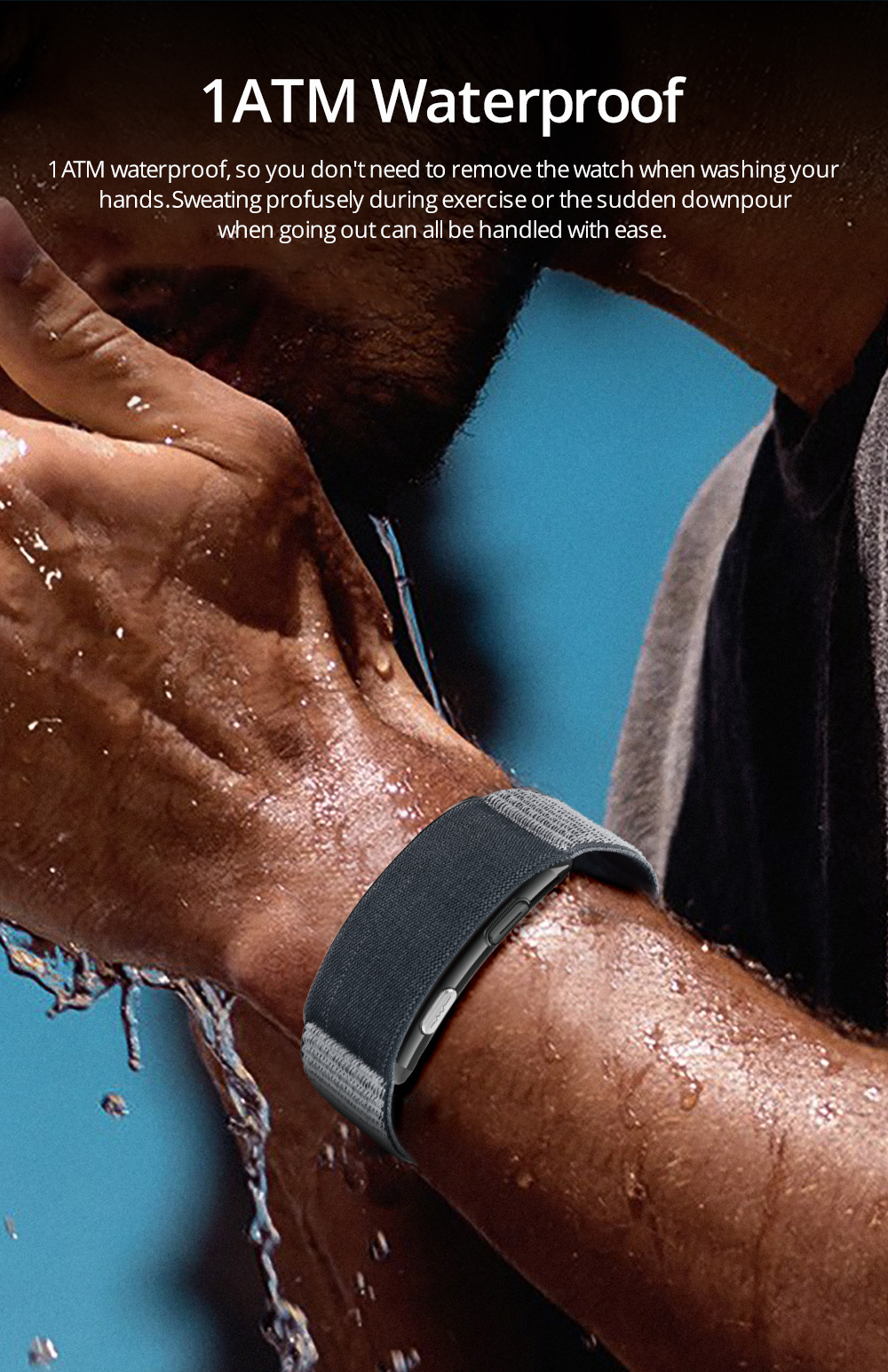 VITRO Smartwatch, Screenless ECG Monitoring