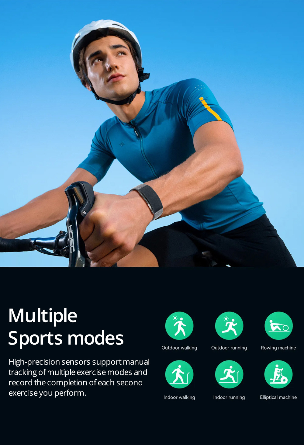 VITRO Smartwatch, Screenless ECG Monitoring