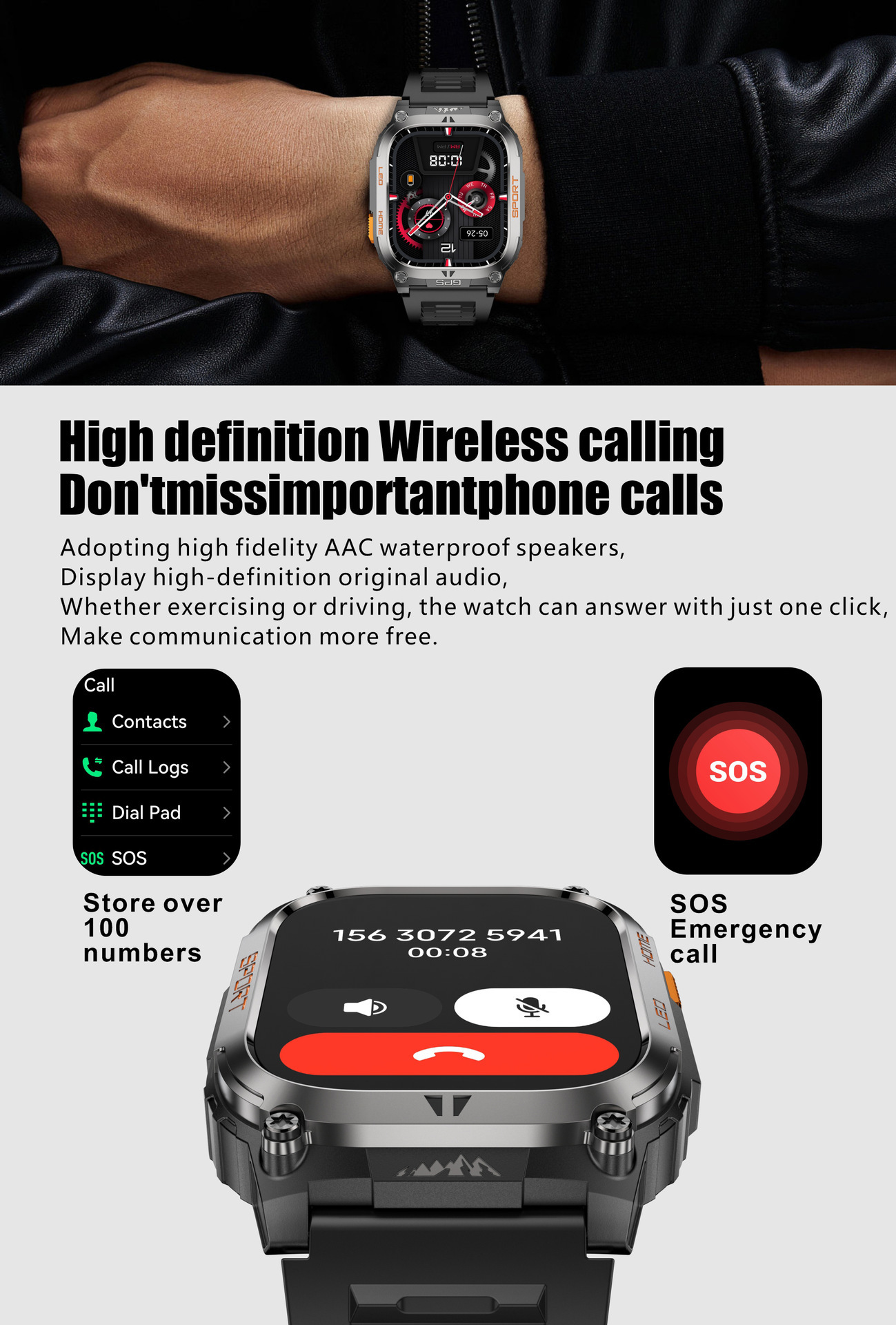 Large-screen Smartwatch