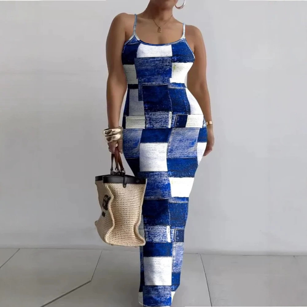 Womens Denim Bodycon Dress