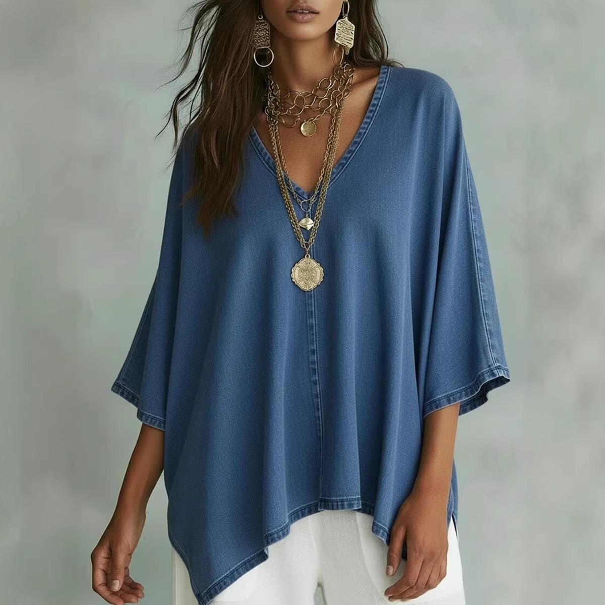 Denim T-shirt