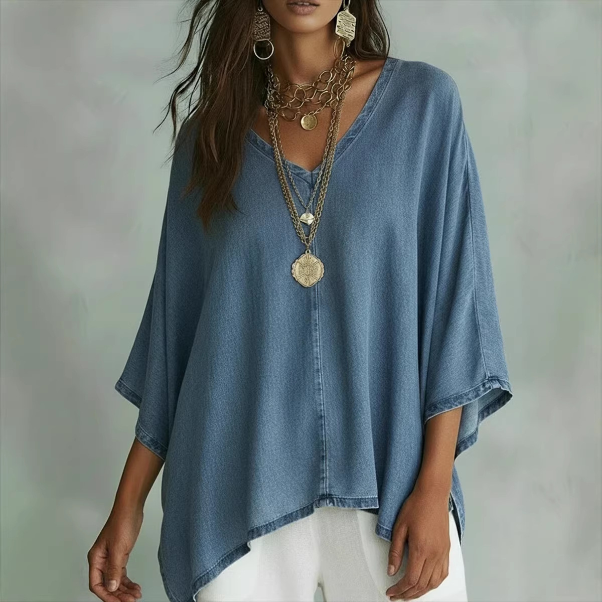 Denim T-shirt