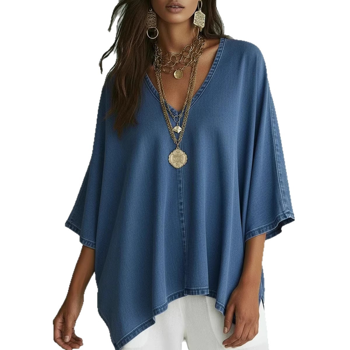 Denim T-shirt