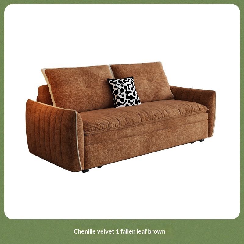 Space-Saving Corduroy Sofa Bed