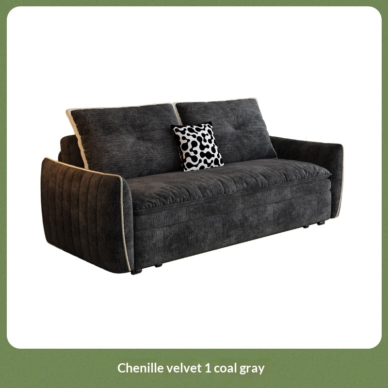 Space-Saving Corduroy Sofa Bed