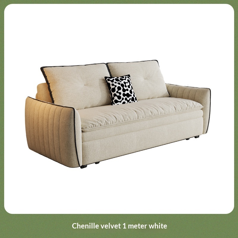 Space-Saving Corduroy Sofa Bed