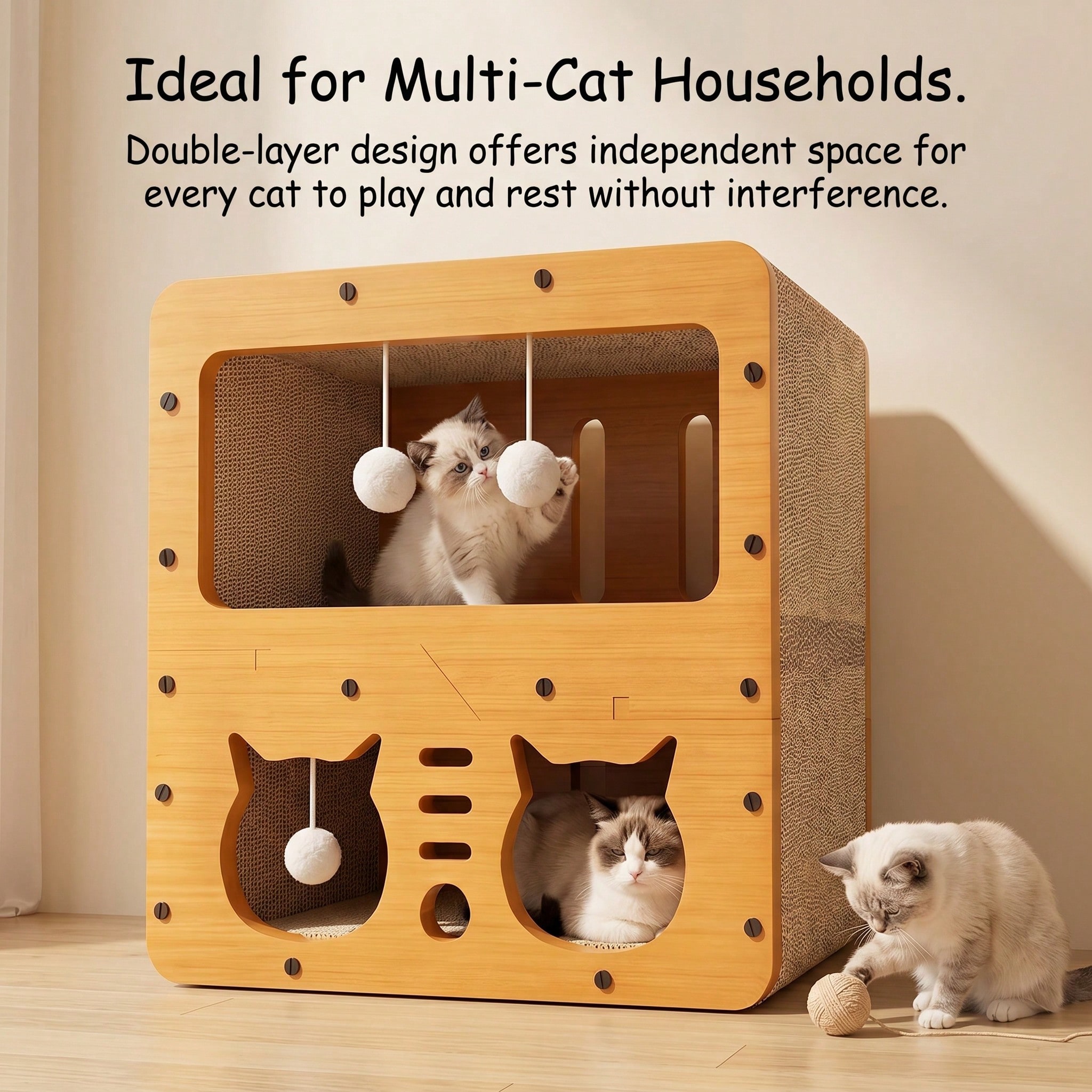 Double Layer Cat Scratcher