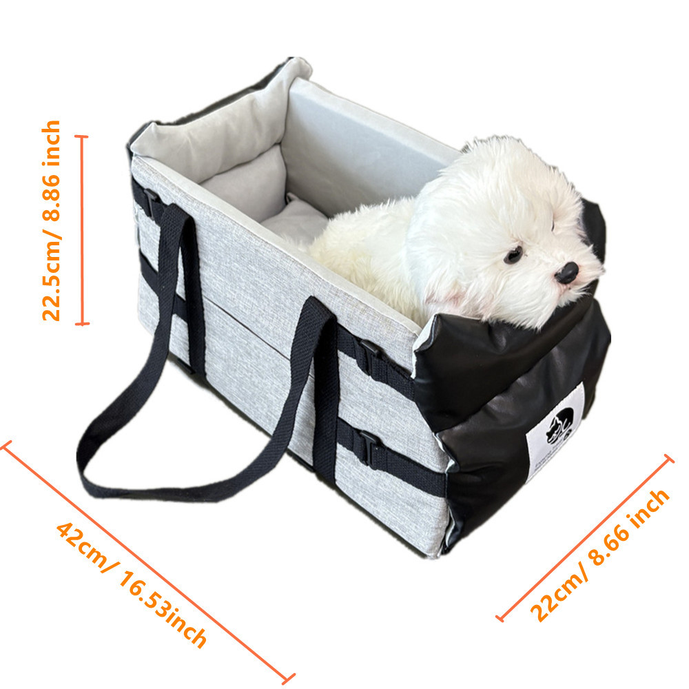 Leather Pet Bed Carrier