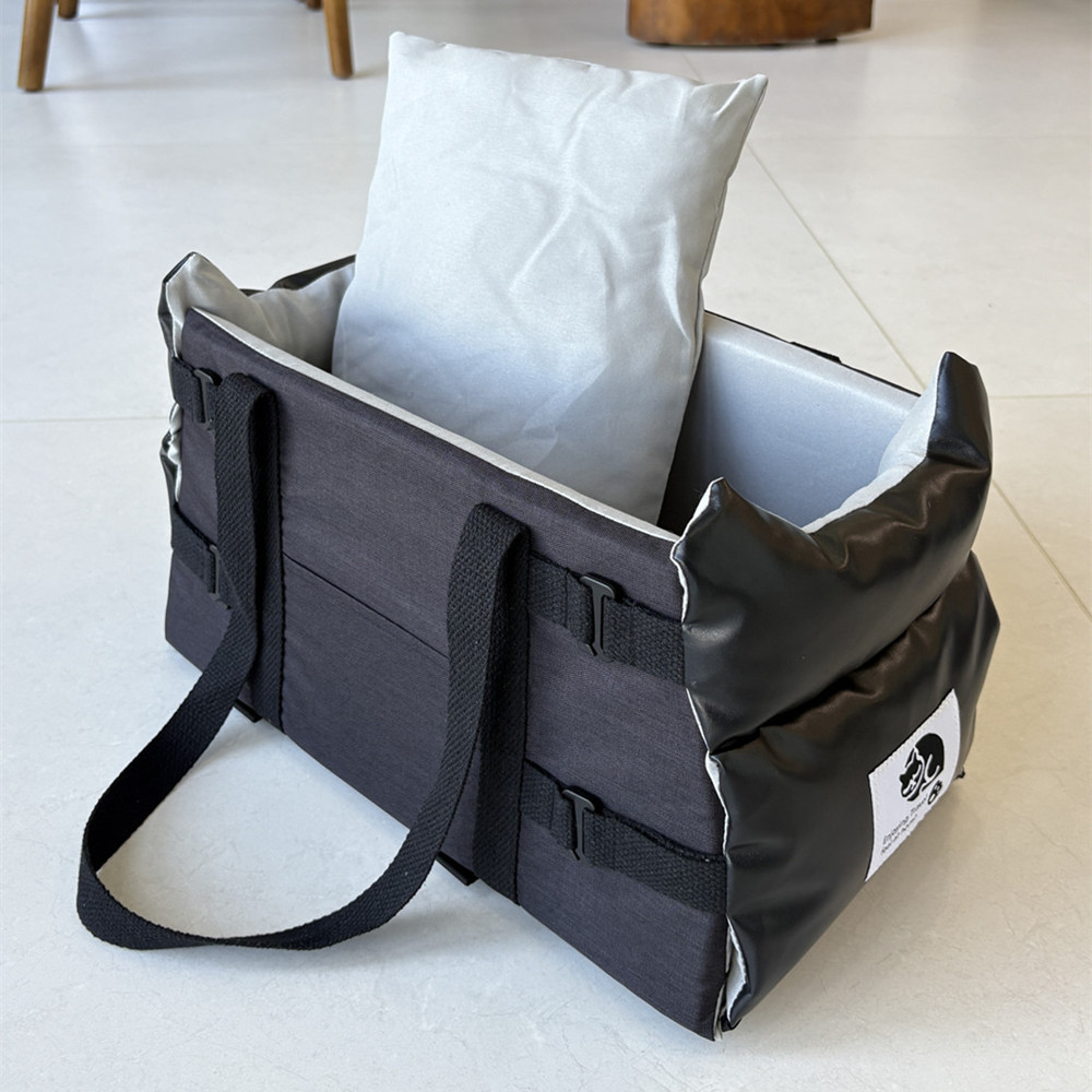 Leather Pet Bed Carrier