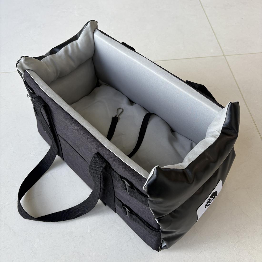 Leather Pet Bed Carrier