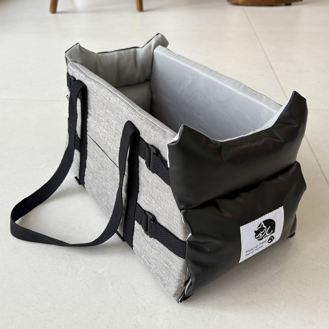 Leather Pet Bed Carrier