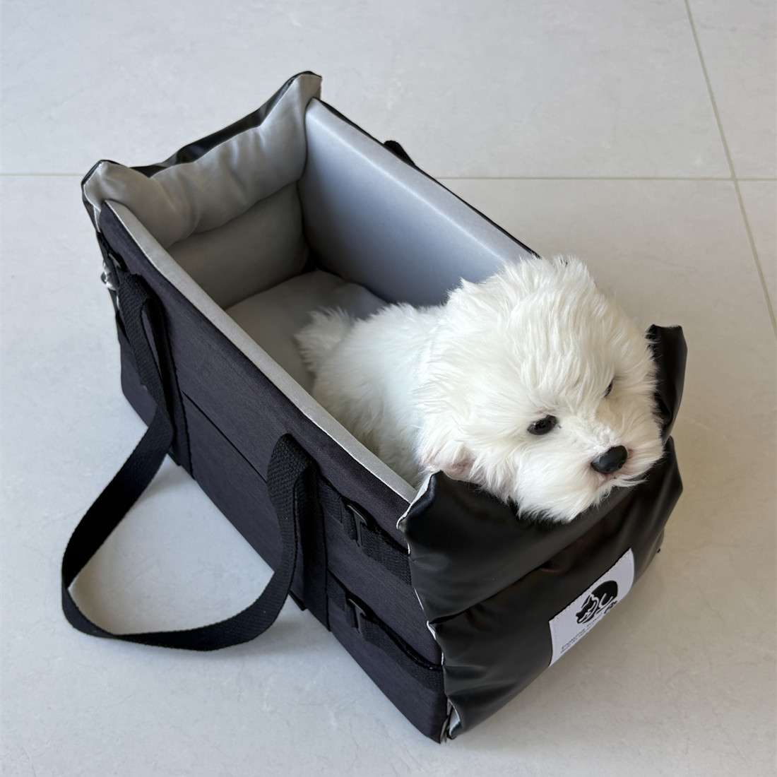 Leather Pet Bed Carrier