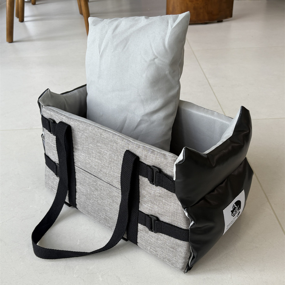 Leather Pet Bed Carrier