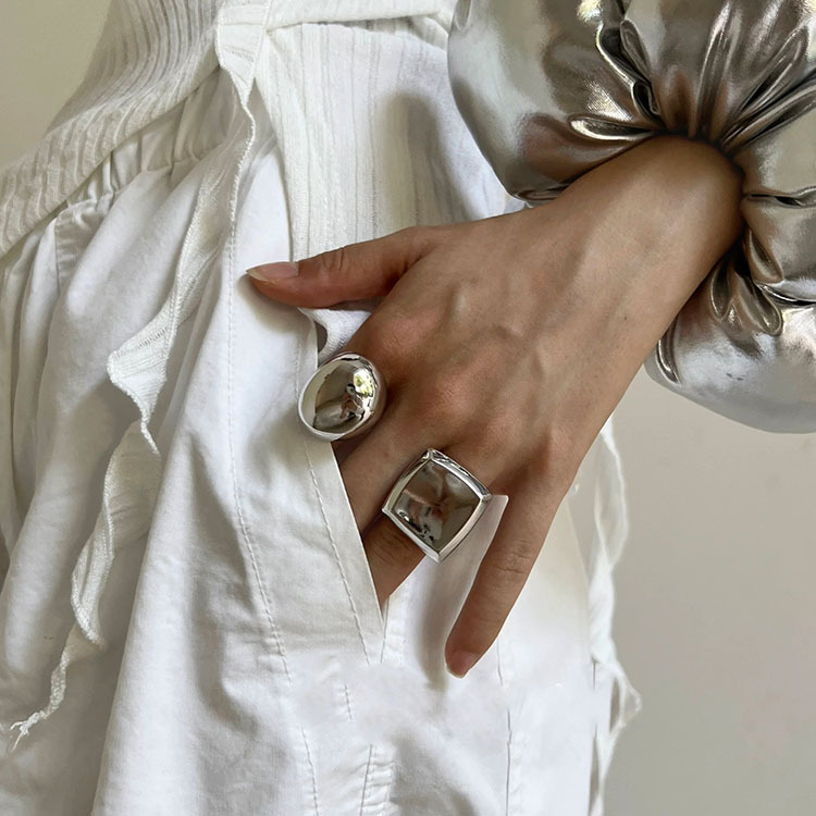 French Vintage Metal Ring