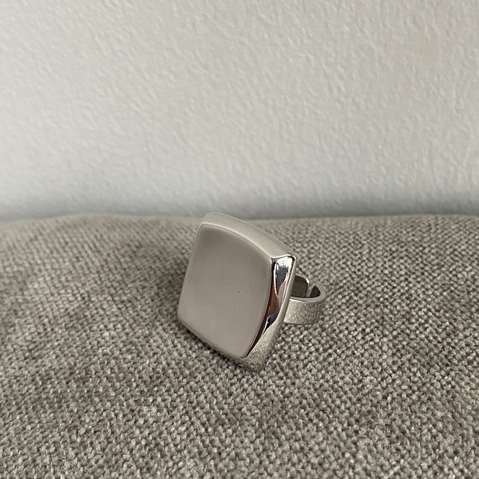 French Vintage Metal Ring