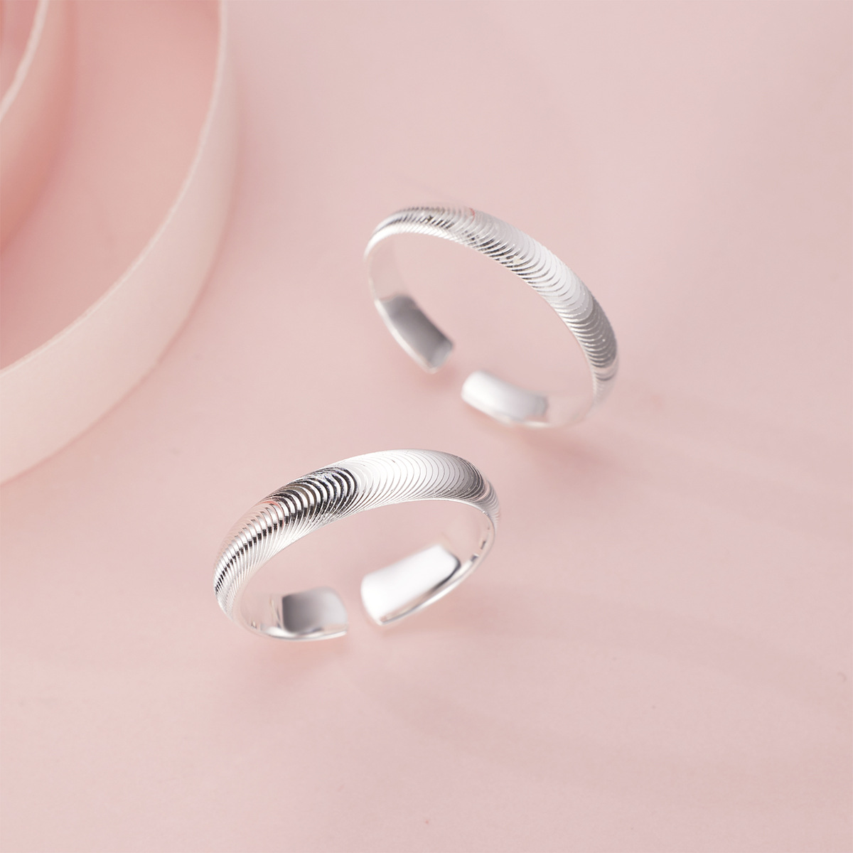 Fine Silver Cat Eye Ring